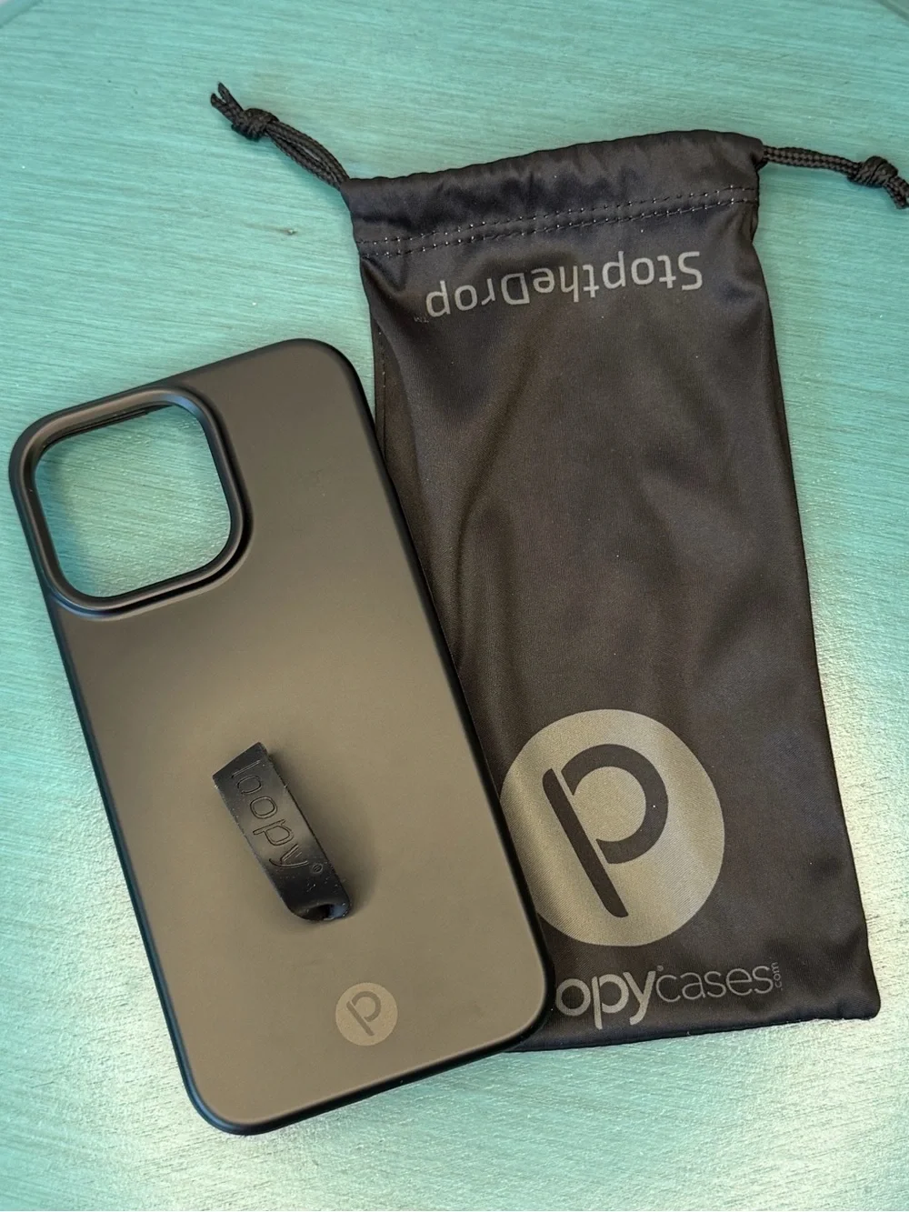 Loopy iPhone 15ProMax Case - Matte Black